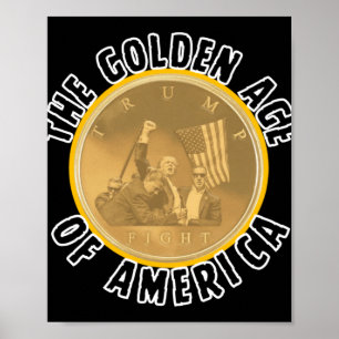 Poster Trump L'Âge D'Or De L'Amérique 3