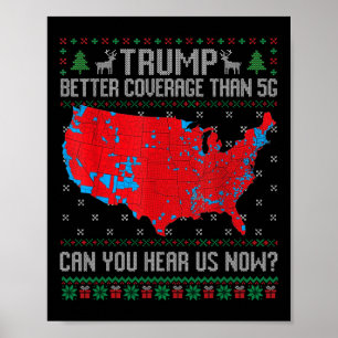 Poster Trump Meilleure Couverture Que 5g Pouvez-Vous Nous