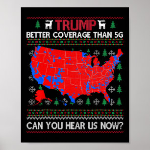 Poster Trump Meilleure Couverture Que 5g Pouvez-Vous Nous