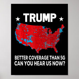Poster Trump Meilleure Couverture Que 5g Pouvez-Vous Nous