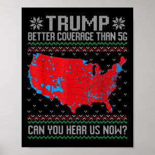 Poster Trump Meilleure Couverture Que 5g Pouvez-Vous Nous