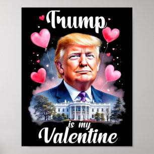 Poster Trump, mon patriote Valentin drôle, est le patriot