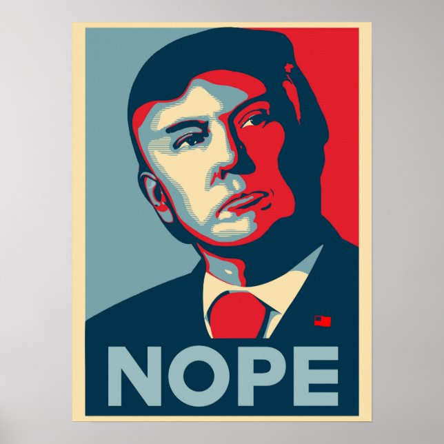 Poster Trump - Non (Devant)