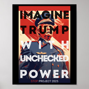 Poster Trump non contrôlé
