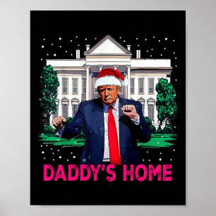 Poster Trump Pink 2024 Take America Ck Daddy's Home Chris