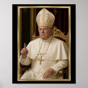 Poster Trump Pour Le Pape T Chemise Président Trump Tee -