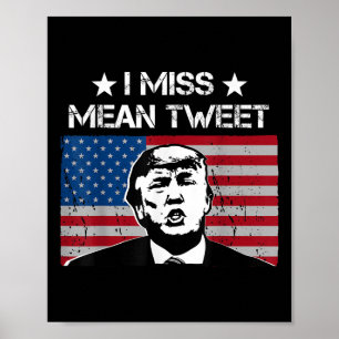 Poster Trump Prix du gaz de Fête des pères Je Manque Mean
