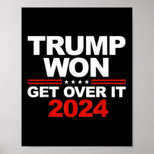 Poster Trump remportera le deuxième mandat Trump 2024