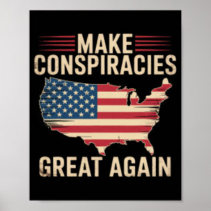 Poster Trump rend les conspirations superbes 5