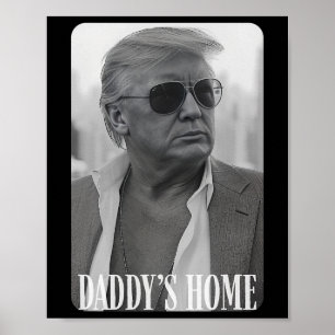 Poster Trump Républicaine Femme Fête des mères Accueil de