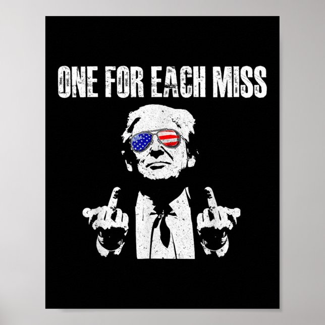 Poster Trump Un Pour Chaque Miss (Devant)