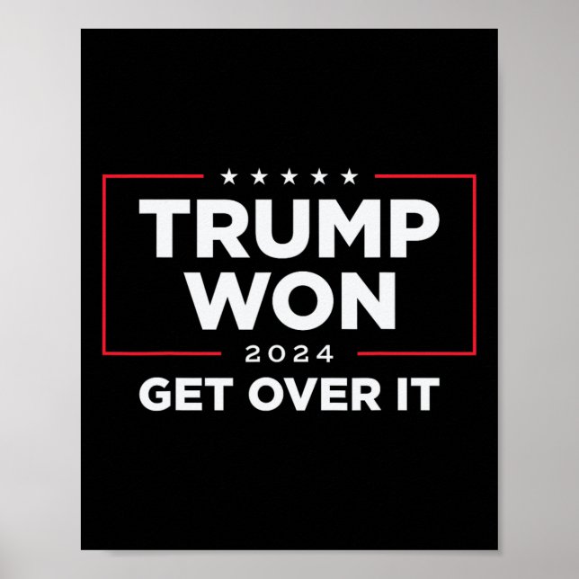 Poster Trump va le remplacer en 2024 (Devant)