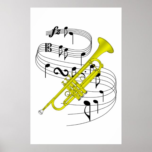Poster Trumpet (Devant)