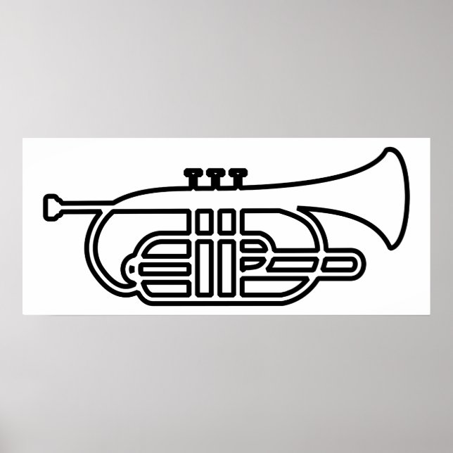 Poster Trumpet (Devant)