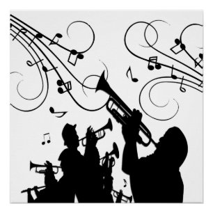 Poster Trumpet Section Musique Design