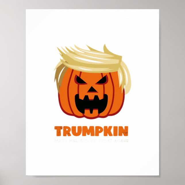 Poster Trumpkin Classic Design (Devant)