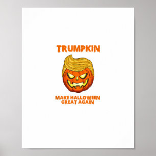 Poster Trumpkin Usa Rendre Halloween génial à nouveau Fun
