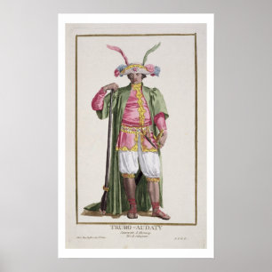 Poster Truro-Audaty, Roi du Dahomey de Receuil des Es