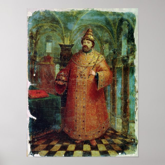 Poster Tsar Ivan Alexeevitch V (Devant)