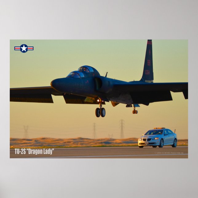 POSTER TU-2S DRAGON LADY (Devant)