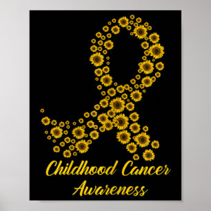 Poster Tu Chilhood Cancer Awareness Mois Costume Jaune