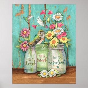 Poster Tu Es Un Colibri