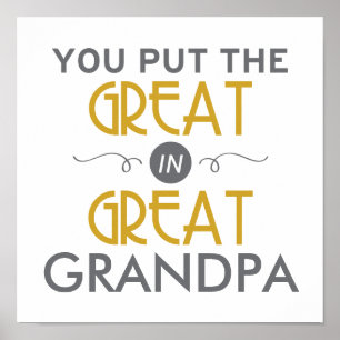 Poster Tu mets le grand au grand grand-père