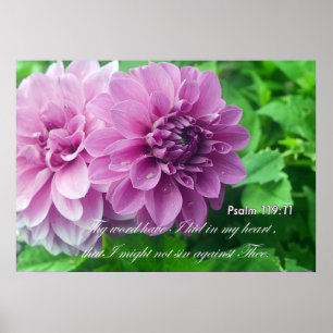 Poster Tu Parles Que J'Ai Caché Dans Mon Coeur