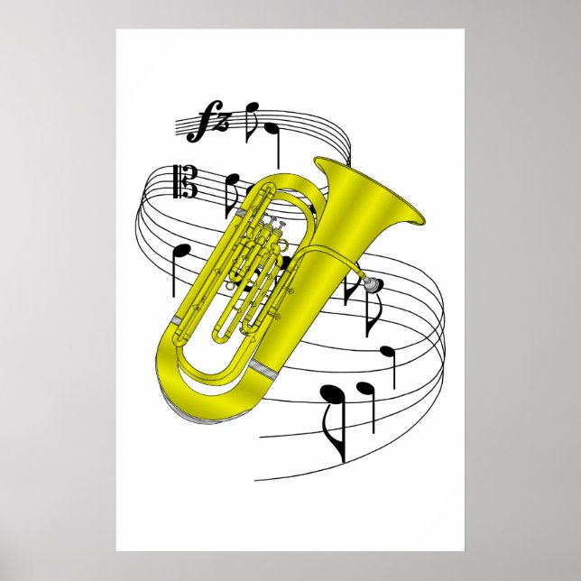 Poster Tuba (Devant)