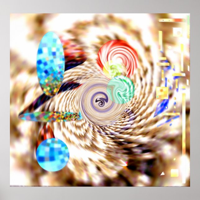 Poster Tube mathématique (Devant)