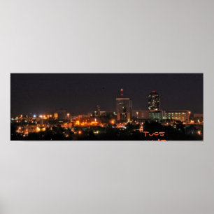 Poster Tucson la nuit