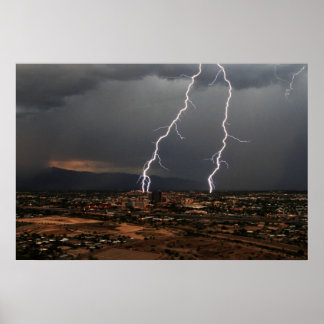 Poster Tucson Lightning
