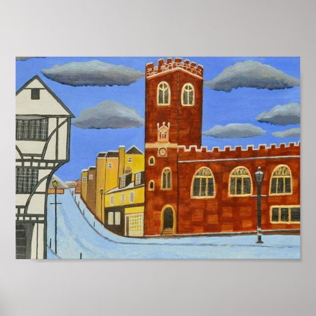 Poster Tudor House Angleterre (Devant)