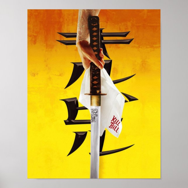 Poster Tuer Bill katana (Devant)