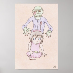 Poster tuer des fleurs