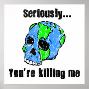 Poster Tuer l'affiche de la Terre