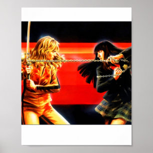 Poster Tuez Bill Fhight black mamba Vs Gogo