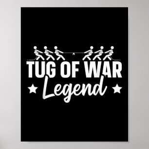 Poster Tug Of War Legend Design Pour Un Ventilateur De Gu