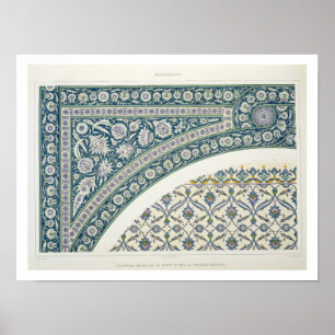 Poster Tuiles murales de Sibyl D'Abd-El-Rahman Kyahya, de