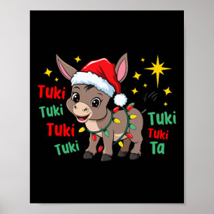 Poster Tuki Tuki Donkey C'Est La Saison Mexicaine Espagno