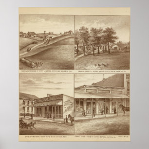 Poster Tulare Co ranch, bureaux