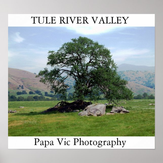 POSTER TULE RIVER VALLEY (Devant)