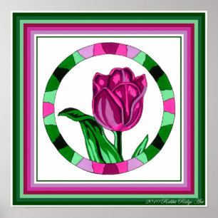 Poster Tulip Print