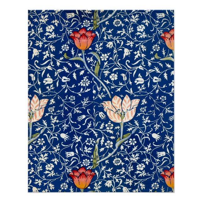 Poster Tulipe, William Morris (Devant)