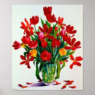 Poster Tulipes