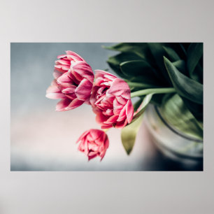 Poster Tulipes dans un vase