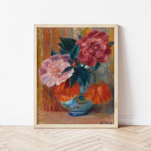 Poster Tulipes et pivoines   William James Glackens