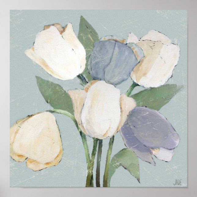 Poster Tulipes françaises (Devant)
