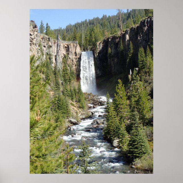 Poster Tumalo Falls (Devant)