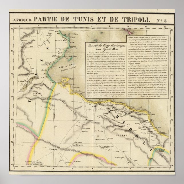 Poster Tunisie et Libye (Devant)